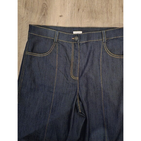 5a7 Cinq A Sept Betty Pant Women's Size 10 Blue ZP5931502Z - Picture 2 of 12